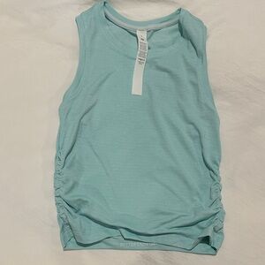 lululemon athletica heathered ideal mint licensed to train tight-fit Tank Top